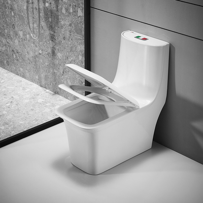 Round One Piece Toilets , S trap 300/400mm 1 Piece Water Closet