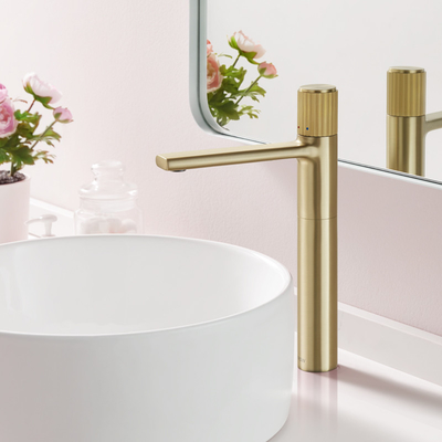 30mm Ceramic Cartridge Bathroom Sink Extended Faucet
