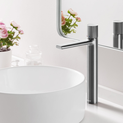 Brass Basin Hot Cold Water Mixer Faucet For Home Bathroom