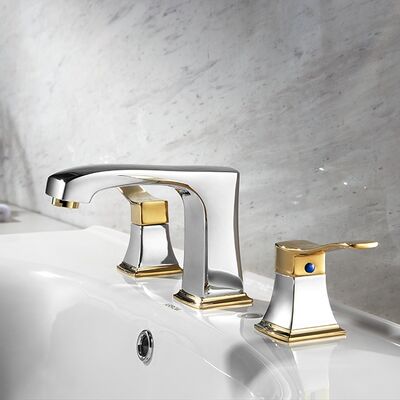 ARROW Foshan Single Handle Single Hole Bathroom Sink Faucet with Ceramic Valve Core and Gold Finish