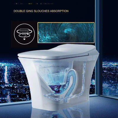 ARROW Smart Toilet with Siphon Jet Flushing, Square Bowl, and Buttocks Washing - Modern Automatic WC