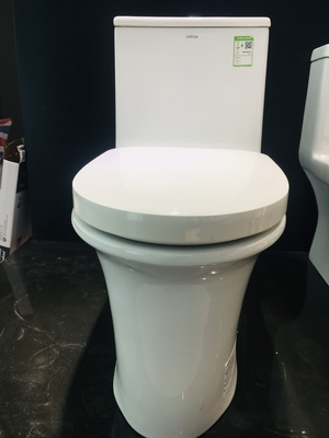 Sanitary Ware One Piece Toilets Round S Trap Siphonic 736×382×743mm