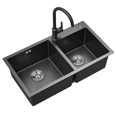 SUS304 Stainless Steel Kitchen Sink Under Mount With overflow