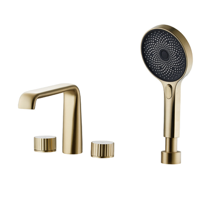Brass Bathtub Shower Mixer , Hot Cold Water Bathtub Hand Shower